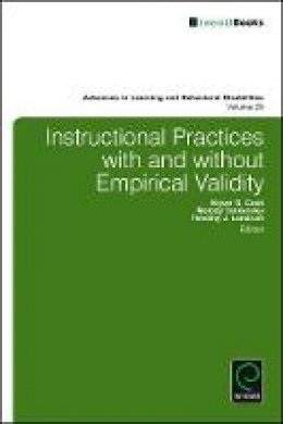 Bryan G. Cook (Ed.) - Instructional Practices with and without Empirical Validity - 9781786351265 - V9781786351265