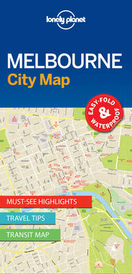 Lonely Planet - Lonely Planet Melbourne City Map - 9781786575029 - V9781786575029