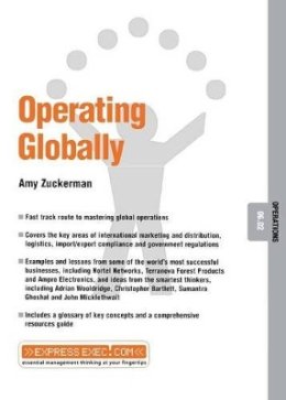 Amy Zuckerman - Operating Globally - 9781841122281 - V9781841122281