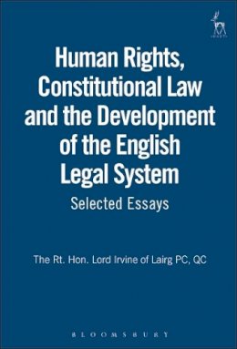 Derry Irvine - Human Rights, Constitutional Law and the Development of the English Legal System - 9781841134116 - KSG0005272