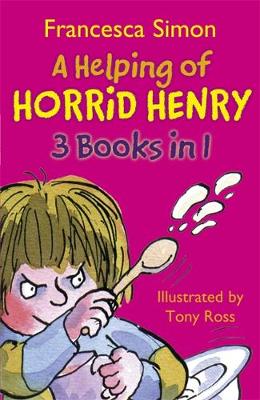 Francesca Simon - A Helping of Horrid Henry 3-in-1: Horrid Henry Nits/Gets Rich Quick/Haunted House - 9781842550427 - KOC0022350