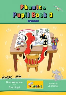 Sara Wernham - Jolly Phonics Pupil Book 3 in Print Letters (Jolly Learning) - 9781844141791 - KEX0238064