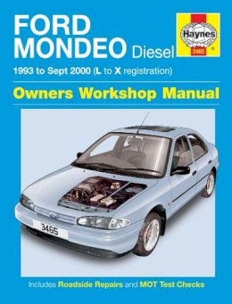 Haynes Publishing - Ford Mondeo Diesel Service and Repair Manual (1993 to 2000) - 9781844252626 - V9781844252626