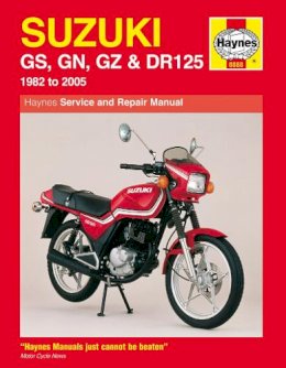 Haynes Publishing - Suzuki GS, GN, GZ and DR125 Service and Repair Manual - 9781844252787 - V9781844252787