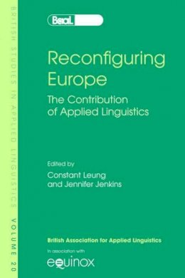 Jenkins - Reconfiguring Europe - 9781845530907 - V9781845530907