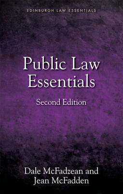 Jean Mcfadden - Public Law Essentials (Edinburgh Law Essentials EUP) - 9781845861360 - V9781845861360