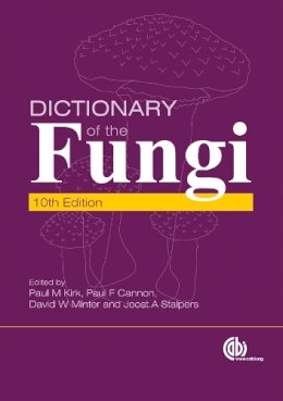 P.m. Kirk - Dictionary of the Fungi - 9781845939335 - V9781845939335
