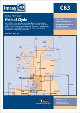Imray - C63 Firth of Clyde (Imray Chart C63) - 9781846238567 - V9781846238567