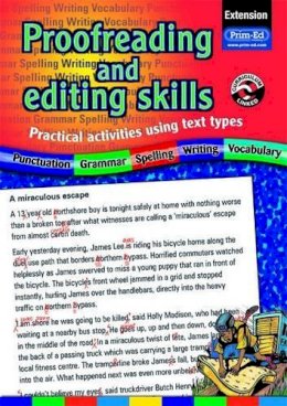 Prim-Ed - Proofreading and Editing Skills: Extension: Practical Activities Using Text Types - 9781846540035 - V9781846540035