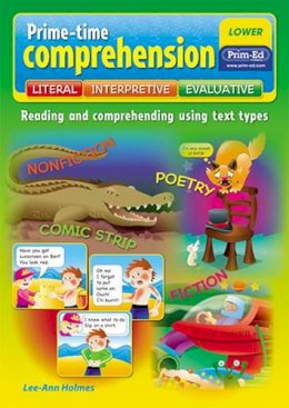 Lee-Anne Holmes - Prime-Time Comprehension Lower: Reading and Comprehending Using Text Types - 9781846543432 - V9781846543432