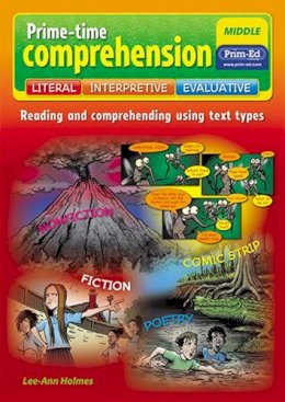 Lee-Ann Holmes - Prime-Time Comprehension Middle: Reading and Comprehending Using Text Types - 9781846543449 - V9781846543449