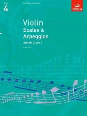 Oxford - Violin Scales & Arpeggios, ABRSM Grade 4: from 2012 - 9781848493414 - V9781848493414