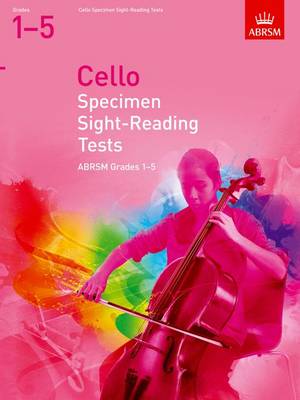 Abrsm - Cello Specimen Sight-Reading Tests, ABRSM Grades 1-5: from 2012 - 9781848493506 - V9781848493506