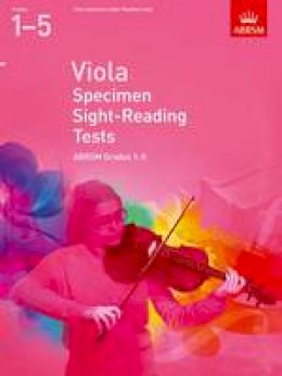 Abrsm - Viola Specimen Sight-Reading Tests, ABRSM Grades 1-5: from 2012 - 9781848493544 - V9781848493544