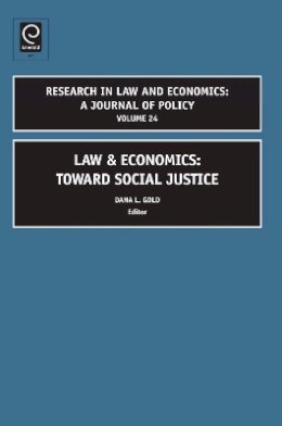 Dana Gold - Law and Economics: Toward Social Justice - 9781848553347 - V9781848553347