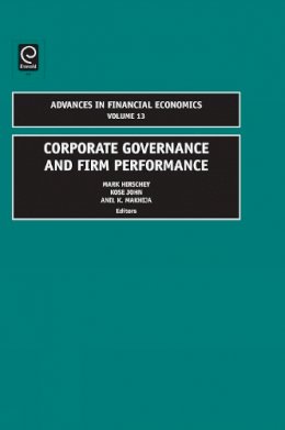 Mark Hirschey - Corporate Governance and Firm Performance - 9781848555365 - V9781848555365