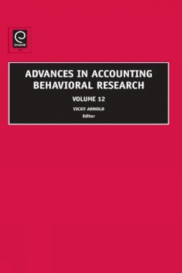 Vicky Arnold (Ed.) - Advances in Accounting Behavioral Research - 9781848557383 - V9781848557383