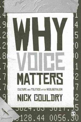 Nick Couldry - Why Voice Matters - 9781848606623 - V9781848606623