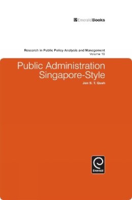 Jon S. T. Quah - Public Administration Singapore-style - 9781849509244 - V9781849509244
