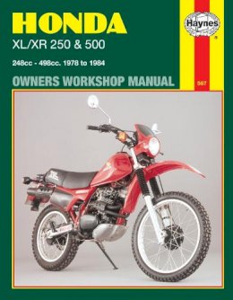 Haynes Publishing - Honda XL/XR250 and 500 1978-84 Owner's Workshop Manual - 9781850102687 - V9781850102687