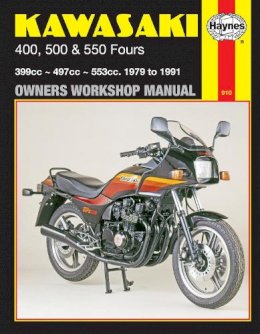 Haynes Publishing - Kawasaki 400, 500 and 550 Fours 1979-88 Owner's Workshop Manual - 9781850104865 - V9781850104865