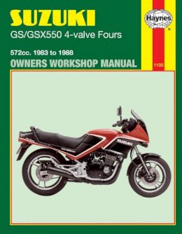 Haynes Publishing - Suzuki GS/GSX550 4-valve Fours 572cc 1983-88 Owner's Workshop Manual - 9781850105930 - V9781850105930