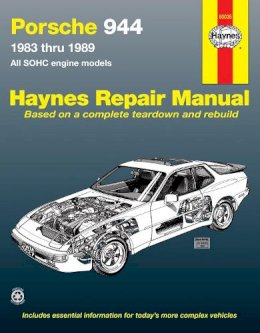 Haynes Publishing - Porsche 944: Automotive Repair Manual--1983 thru 1989, All Models Including Turbo (Haynes Manuals) - 9781850106579 - V9781850106579