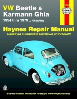 Haynes Publishing - VW Beetle and Karmann Ghia (1954-79) Automotive Repair Manual - 9781850107293 - V9781850107293