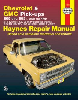 Haynes Publishing - Chevrolet and G.M.C.Pick-ups Automotive Repair Manual - 9781850107644 - V9781850107644