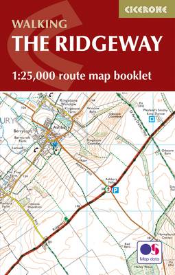 Steve Davison - The Ridgeway Map Booklet: 1:25,000 OS Route Mapping - 9781852849351 - V9781852849351