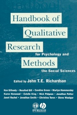   - The Handbook of Qualitative Research Methods for Psychologists and the Social Sciences - 9781854332042 - V9781854332042