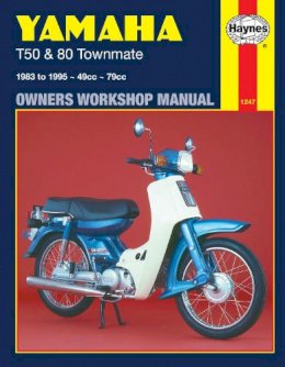 Haynes Publishing - Yamaha T50 and 80 Townmate Owners Workshop Manual - 9781859600689 - V9781859600689