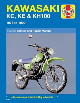 Haynes Publishing - Kawasaki KC, KE and KH 100 (1975-99) Service and Repair Manual - 9781859607077 - V9781859607077