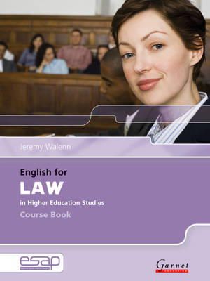 Jeremy Walenn - English for Law in Higher Education Studies - 9781859644171 - V9781859644171
