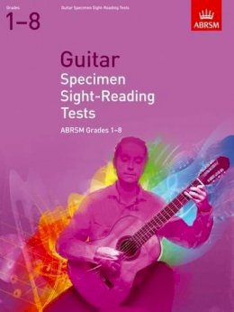 Abrsm - Guitar Specimen Sight-reading Tests, Grades 1-8 (Abrsm Sight-reading) - 9781860967443 - V9781860967443