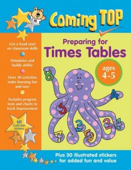 Louisa Somerville - Coming Top Preparing for Times Tables Ages 4-5: Get A Head Start On Classroom Skills - With Stickers! - 9781861476869 - V9781861476869