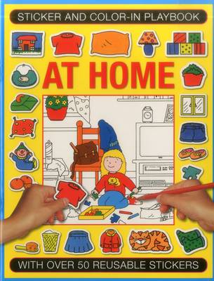 Isabel Clark - Sticker and Colour-in Playbook: at Home - 9781861477200 - V9781861477200