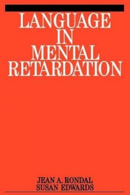 Jean-Adolphe Rondal - Language in Mental Retardation - 9781861560049 - V9781861560049