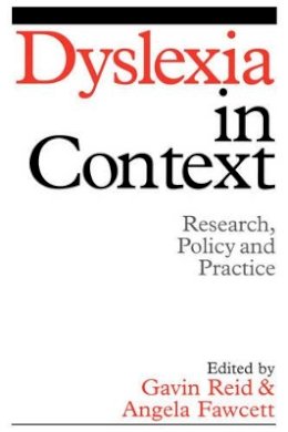 Gavin Reid - Dyslexia in Context - 9781861564269 - V9781861564269
