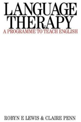 Robyn Lewis - Language Therapy - 9781870332323 - V9781870332323