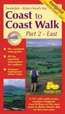 Footprint - Coast to Coast Walk: Map and Guide: East (Long Distance Walks Maps) - 9781871149647 - V9781871149647
