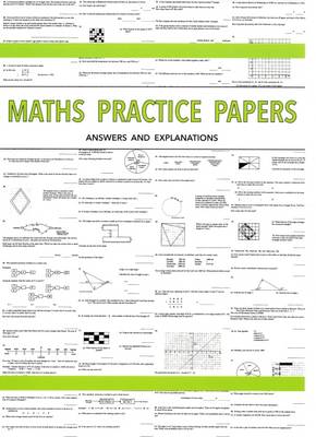 Peter Robson (Ed.) - Maths Practice Papers for Senior School Entry - Answers and Explanations - 9781872686400 - V9781872686400