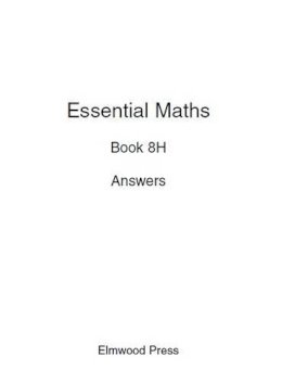 David Rayner - Essential Maths: Answers v. 8H - 9781902214856 - V9781902214856