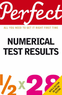 Joanna Moutafi - Perfect Numerical Test Results - 9781905211333 - V9781905211333