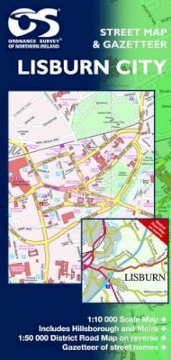 Various - Lisburn Street Map (Northern Ireland O/S) - 9781905306367 - V9781905306367