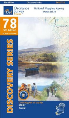 Ordnance Survey Ireland - Irish Discovery Series 78. Kerry 1 : 50 000 - 9781908852328 - 9781908852328