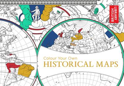 British Library - Colour Your Own Historical Maps - 9781911216018 - V9781911216018