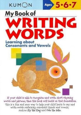 Kumon - My Book of Writing Words: Consonants andVowels - 9781933241043 - V9781933241043