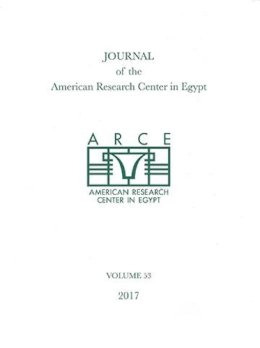 Eugene Cruz-Uribe - Journal of the American Research Center in Egypt, Volume 53 (2017) - 9781937040703 - V9781937040703