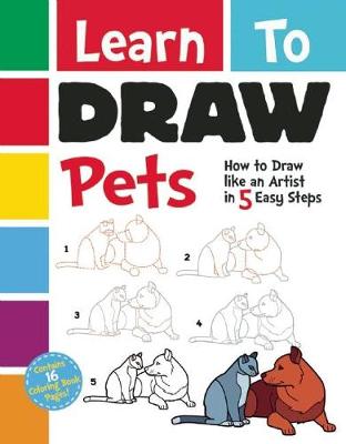 Racehorse For Young Readers - Learn To Draw Pets: How to Draw like an Artist in 5 Easy Steps - 9781944686246 - V9781944686246